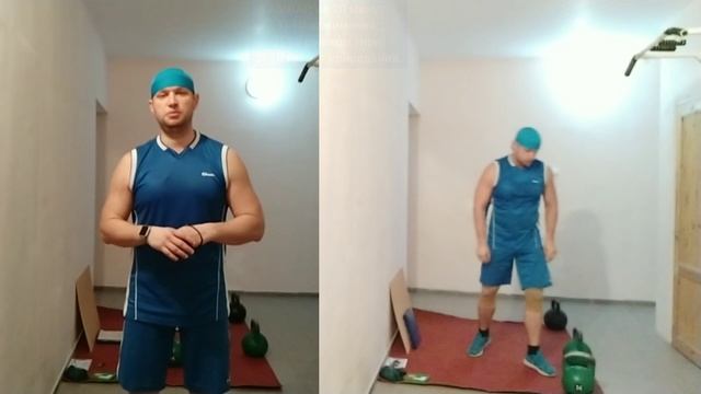 #Кроссфит комплекс "ГИЕНА 2.0" с гирей 24 кг от #ВетврачГиревик #kettlebellvet