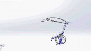 Механизм Чебышева с изменяемой траекторией