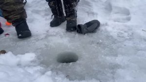 Зимняя экспедиция 2.0: ночевка в тайге в -35. Рыбалка