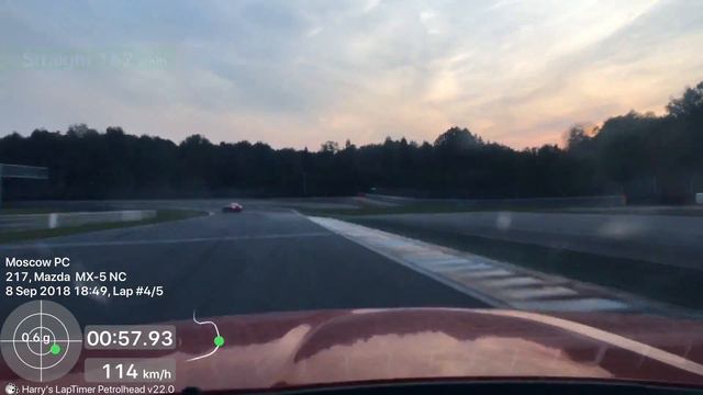 Mazda MX-5 на Moscow Raceway 2:15 смотреть онлайн