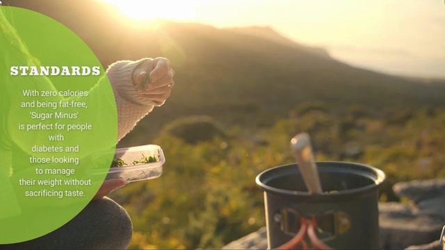 Artificial sweetener  STEVIA  Advertisement video