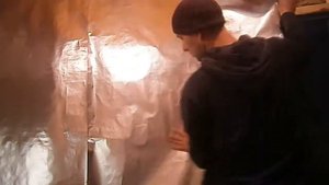Обшивка вагонкой стен сауны 1 часть