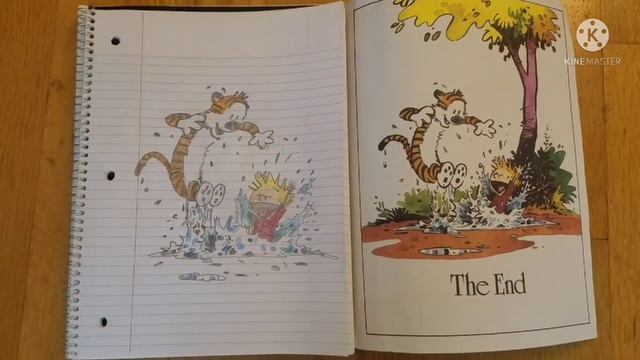 Calvin and Hobbes Book vs Sketch Meme смотреть онлайн