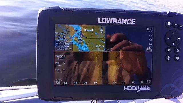 Как рисовать карты на эхолоте lowrance hook reveal