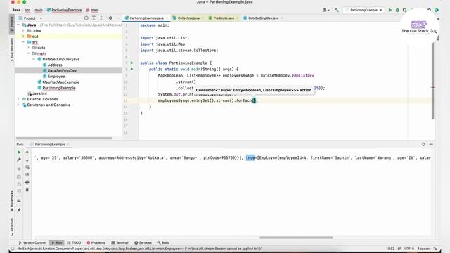 2023 Java 8 - Java 17 - Streams, Collectors, PartioningBy