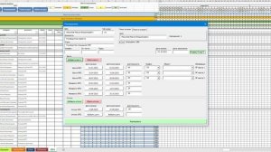 Табель планирование вахты Exel (VBA)