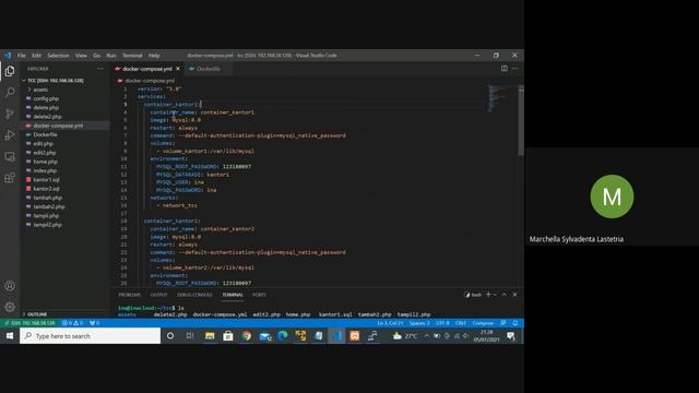 Implementasi Web dengan Menggunakan Docker File смотреть онлайн