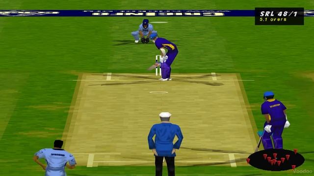 Brian Lara Cricket 99 - Ind vs Srl T10 Match