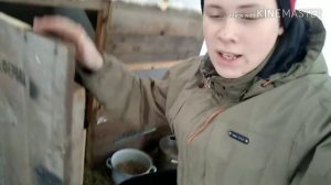 Зимнее содержание гусей///дом гуся