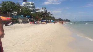 Пляжи Хуа Хина : Центральный городской пляж. Обзор от Оксаны Шило. Ключиотхуахина.рф