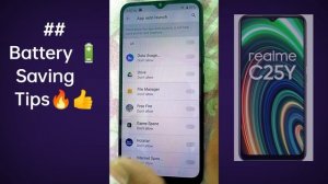 realme c25y battery saving Tips | Battery drain problem