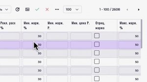 Базовые настройки маржинальности для репрайсера Indeepa