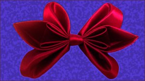 Как сделать подарочный бант из ленты. Делаем вместе бант.
