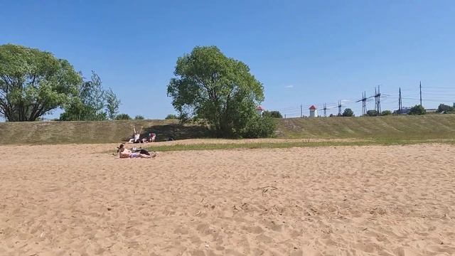 Пляж в Угличе, ул. Портовая смотреть онлайн