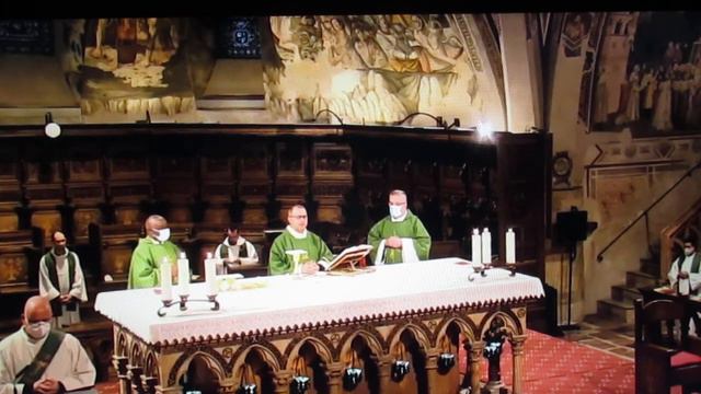 FCRM211030-3- CONSACR.&COMUN. S. MESSA Sab.30Ott.21-BASILICA SAN FRANCESCO ASSISI-Dif.2h.YouTube-IT смотреть онлайн