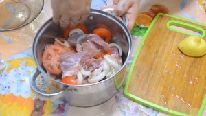 Шашлык в духовке в рукаве для запекания