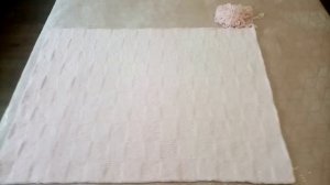 ПЛЮШЕВЫЙ ПЛЕД. Детский плед из Alize Softy Plus. Как вязала.