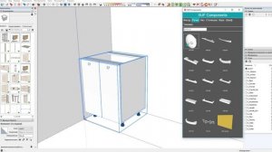 Плагин SketchUp для замены фасадов и ручек