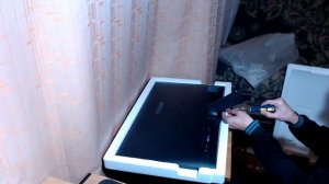 Монитор SAMSUNG S24R350F 24" - распаковка и тест на битые пиксели.