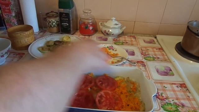 Сотэ с кабачков и овощей. Моя версия. смотреть онлайн