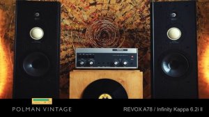 Infinity Kappa 6.2i ll / REVOX A78 / SOUND DEMO2