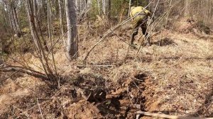 ТОННЫ МЕТАЛЛА ПОД ЗЕМЛЁЙ.НАШЛИ СТОЯНКУ ЛЕСПРОМХОЗА 80-х ГОДОВ.