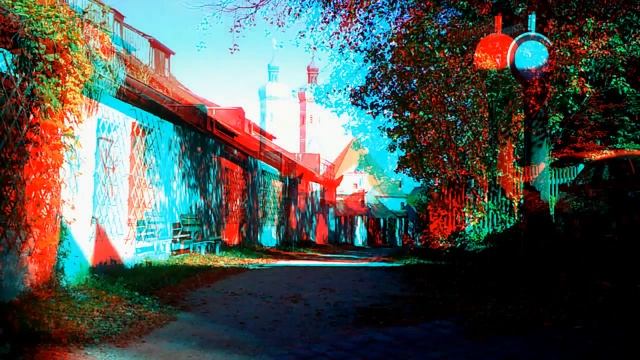 3D Anaglyph, Autumn in Dachau Germany смотреть онлайн