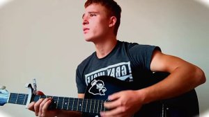 Zhenis-Возле дома на гитаре