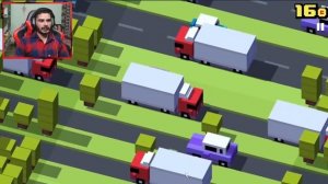 THIS SIMPLE ANDROID GAME IS SO HARD- Crossy Road