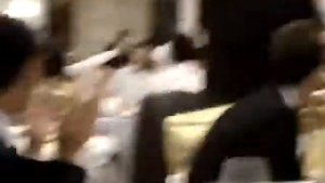 Сногсшибательная игра на выпускном! под юбкой в штанишках у преподовD .007