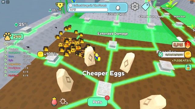 Roblox Collect All Pets / Rebirth Cave Guide