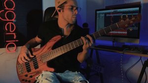 MEU PEDAÇO DE PECADO! | JOÃO GOMES | FORRÓ NO BAIXO | BASS COVER | TRB 5II | MICK BASS