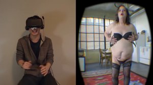 VR порно |  Барышни пытаются соблазнить парней. Смешное видео!