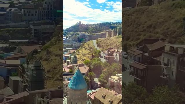 Тбилиси. Фуникулёр к Ботаническому саду. #travel #georgia #tbilisi #shorts