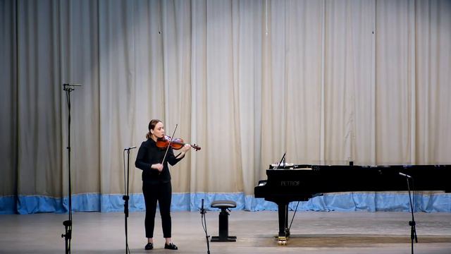 И.С.Бах - «Аллеманда» и «Куранта» из Партиты №2 для скрипки соло ре минор смотреть онлайн