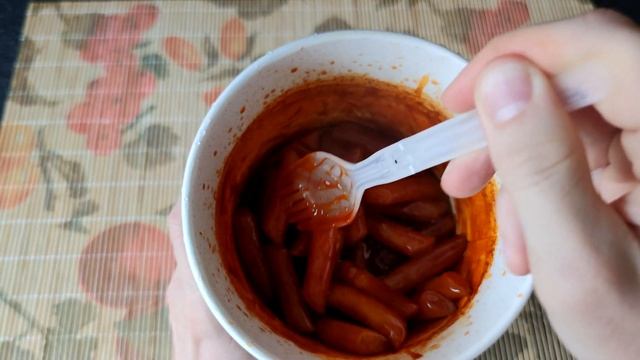 Токпокки Samyang вкус острой курицы