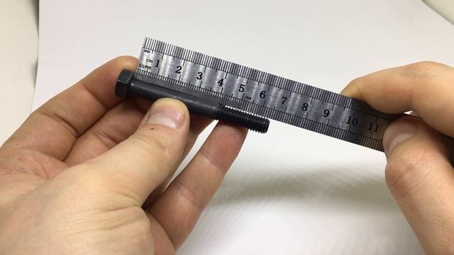 Болт с неполной резьбой M8 x 65 черный высокопрочный смотреть онлайн