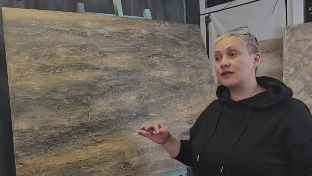 ПРЕЛЕСТЬ_0 Эффект _Камня_ из Декоративной Штукатурки Своими Руками смотреть онлайн