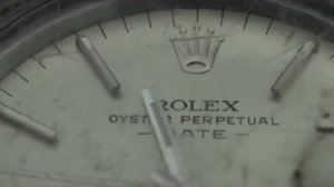 Реставрация старинных часов Rolex Oyster Perpetual Date - Ref 1500 Калибр 1570