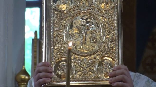 Фрагменты Всенощного Бдения праздника Вознесения Господня (27.05.20) смотреть онлайн