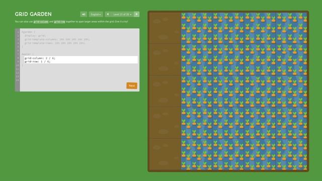 Grid Garden: A game for learning CSS grid | Trailer смотреть онлайн