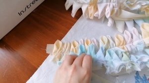 наволочка из остатков тюля,с вышивкой- голубь