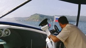 Катер с прозрачным дном Лукер. Байкал Листвянка 2021. 2-я Часть