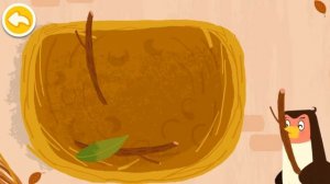 Малыш панда изучает птиц. Украшаем гнездо Ласточки. Что едят птенцы ласточки. Играем со Златой