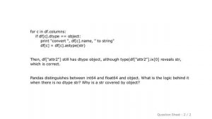 Pandas : Strings in a DataFrame, but dtype is object