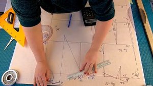 Чертеж Основы платья  Самое полное и подробное построение выкройки  Сто Шагов Портного.mp4