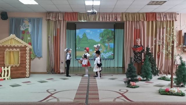 Театрализованное представление. Пасхальная сказка "Красная шапочка". смотреть онлайн