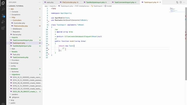 Multiple Sheet Import in Laravel | Laravel Tutorial смотреть онлайн