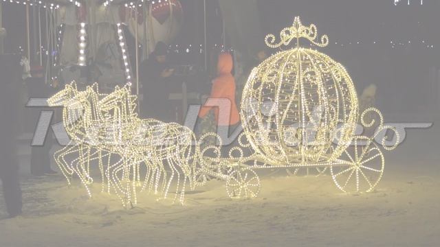 Новый год на набережной Казанки