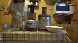 Шнековая соковыжималка. Против центрифужной. Виноград